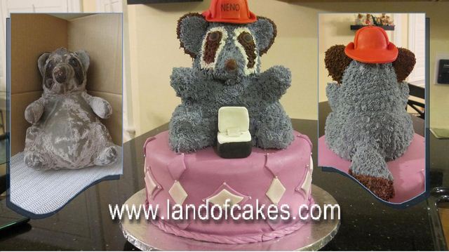 Custom Teddy Bear cake