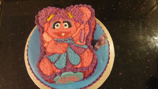 Abby birthday cake