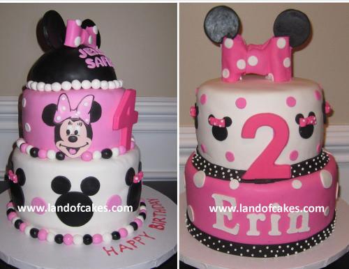 Minnie Mouse cakes
